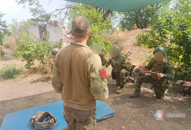 Занятия по тактической медицине. ДНР. в/ч 71443. Июль 2025