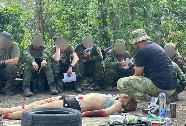 Занятия по тактической медицине. ДНР. в/ч 71443. Июль 2025