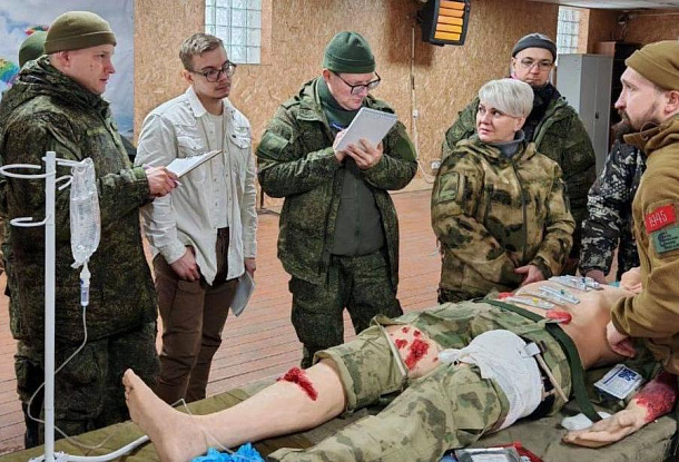 Курс "Тактическая медицина" 16-18 января 2026г. Аэродром Волосово