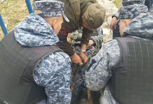 Занятия по тактической медицине. В/ч 5128, г.Москва. Август 2025