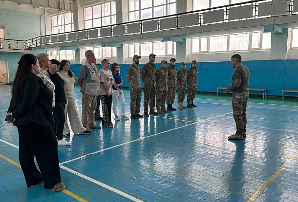 Фонд содействия развитию Каширского района. Занятия по тактической медицине. 9.08.2025г.