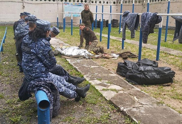 Занятия по тактической медицине. В/ч 5128, г.Москва. Август 2025