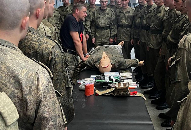 Занятия по тактической медицине. в/ч 75384. г.Москва. 9-12.09.2025г.