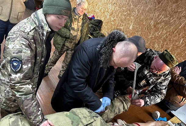 Курс "Тактическая медицина" 16-18 января 2026г. Аэродром Волосово