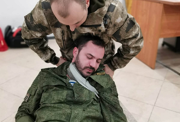 Вечерние тренировки по тактической медицине в Москве. Декабрь 2022г.