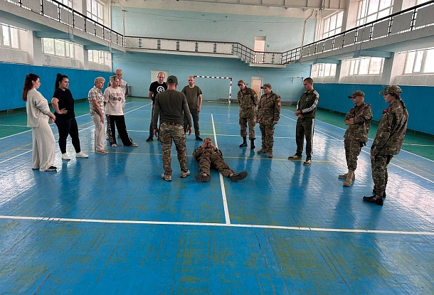 Фонд содействия развитию Каширского района. Занятия по тактической медицине. 9.08.2025г.