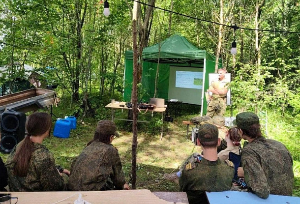 Юнармия. Занятия по тактической медицине и радиосвязи. Август 2025. Московская область