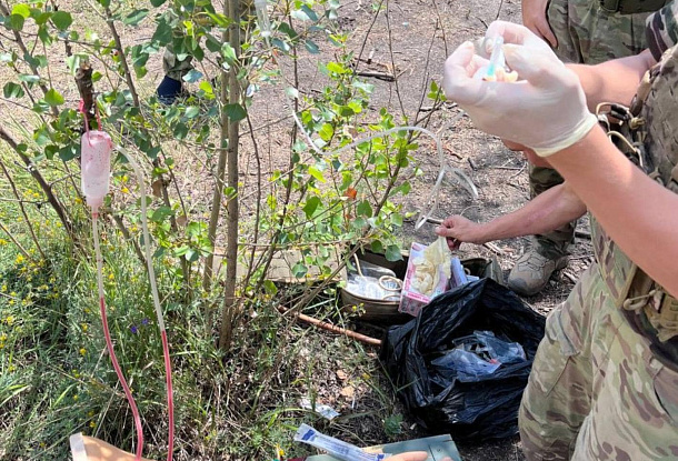Тактическая медицина. В/Ч 31814. ЛНР 17-19.08.2025г.