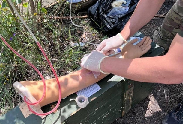 Тактическая медицина. В/Ч 31814. ЛНР 17-19.08.2025г.