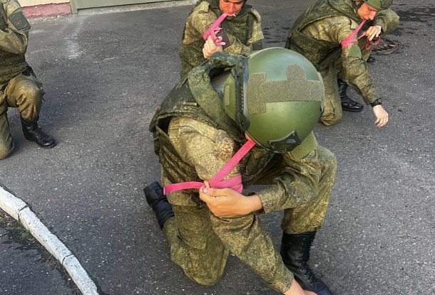 Занятия по тактической медицине. в/ч 75384. г.Москва. 9-12.09.2025г.