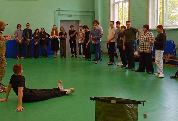 Курс по тактической медицине. Видновский художественно-технический лицей. 18-19.09.2025