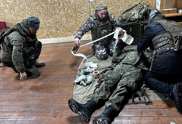 Курс "Тактическая медицина" 16-18 января 2026г. Аэродром Волосово