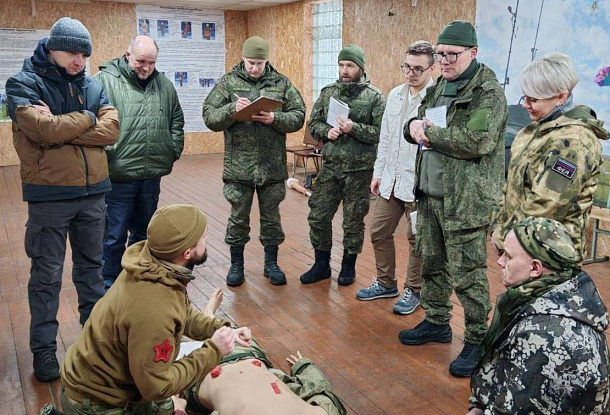 Курс "Тактическая медицина" 16-18 января 2026г. Аэродром Волосово